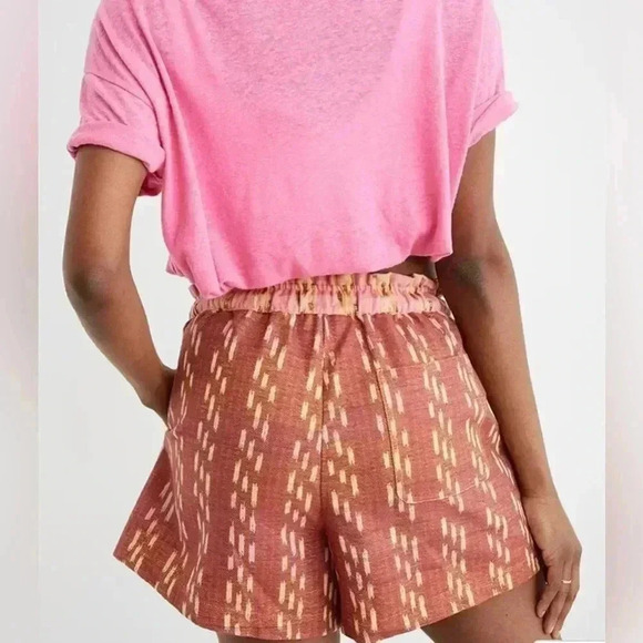 Aerie High Waisted Jacquard Short Surprising Yellow NWT Size Medium - Picture 2 of 5